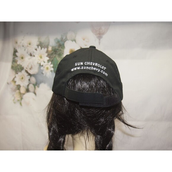 Genuine Chevrolet hat with Racing Strip on brim Sun Chevy Embroidered Unisex Cap - Picture 4 of 6